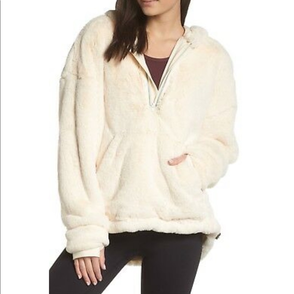 Free People Fluffy Hoodie